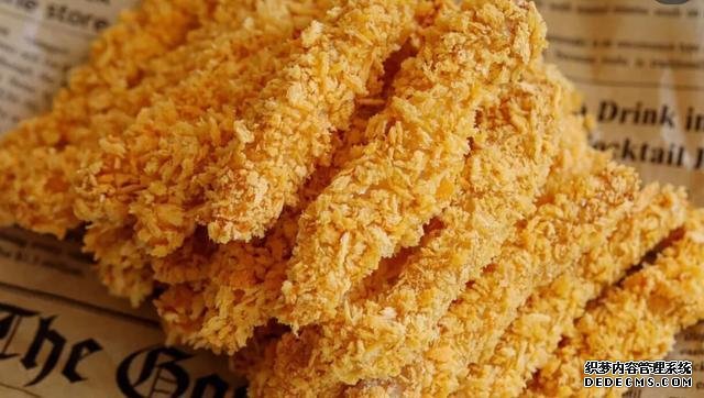 不加一滴油,外酥里嫩的脆皮鸡柳