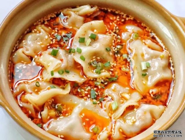酸辣开胃的酸汤水饺,吃完实在是太爽了