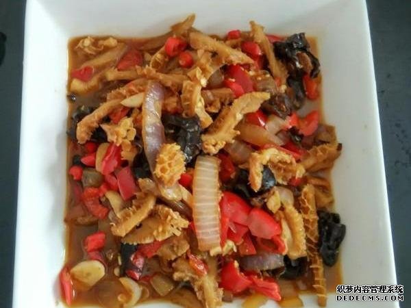 豆泡蒸肉,马蹄虾仁,爆炒牛肚,小炒猪心这几道家常菜的做法