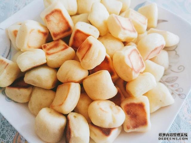 奶香山药小馒头,健脾养胃不上火