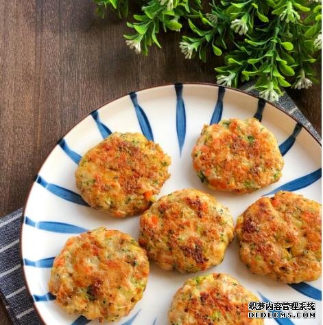 无限极美味产品:好吃不胖时蔬鸡肉饼,0基础一学就会