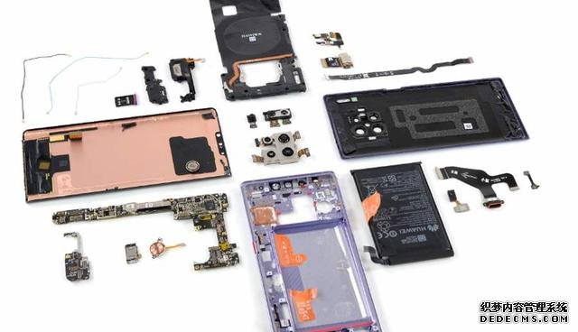 华为mate30Pro 5G拆机!面对美国制裁升级,完全国产化道路有多难