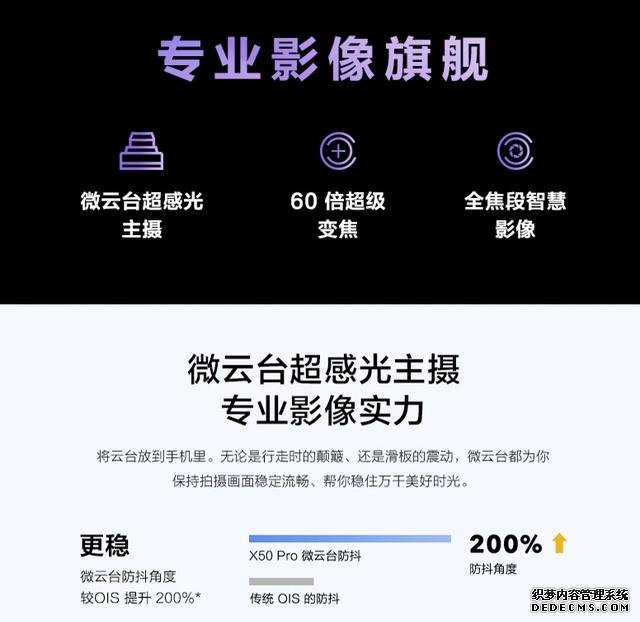 微云台加入!vivo X50 Pro降低手机摄影门槛,大片信手拈来?