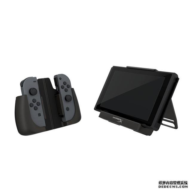 HyperX推出Switch充电背夹Charge Play Clutch:续航翻倍可当支架