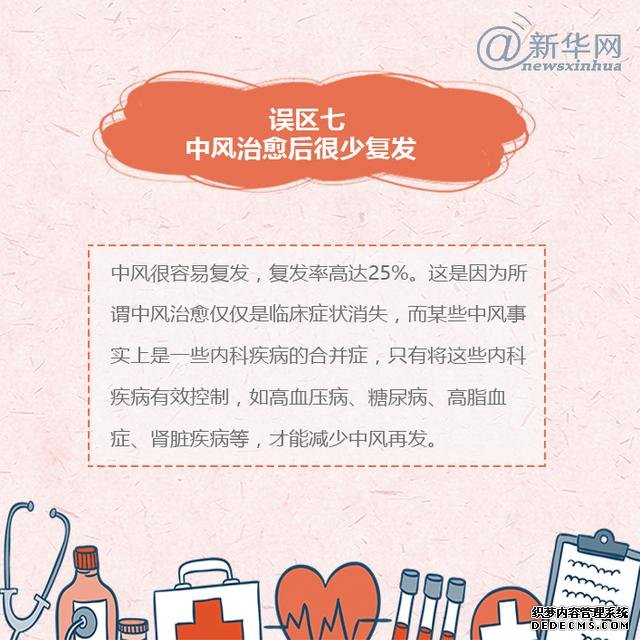 世界预防中风日丨中风的这些误区,了解一下