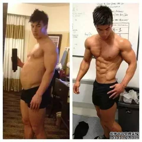 坚持健身,对一个人的改变有多大?一组对比照告诉你!