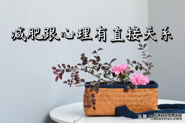 覃健玲:减肥跟心理有直接关系,改变三个观念,变瘦会非常容易