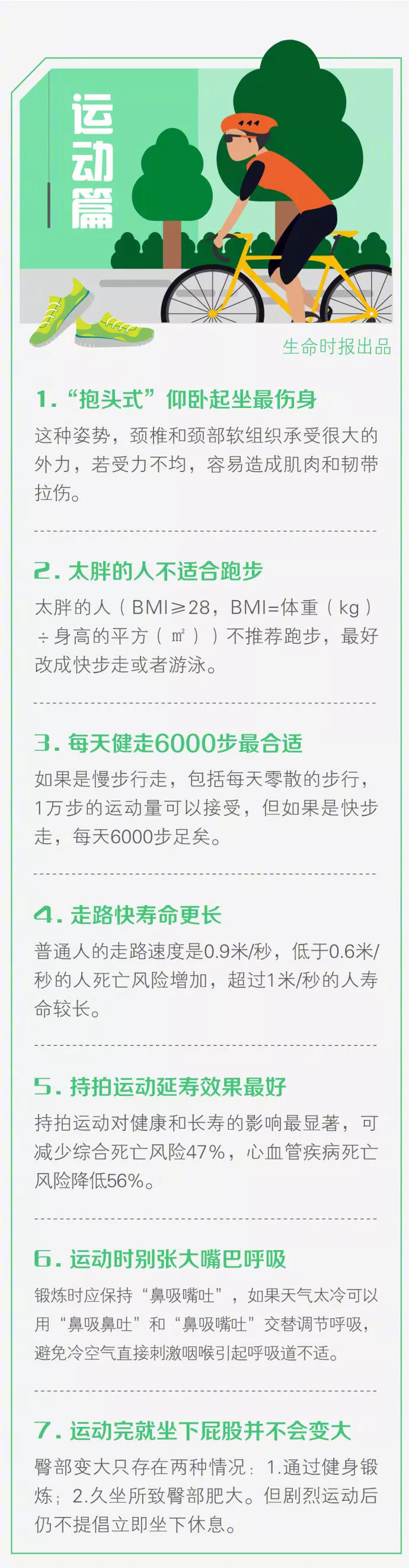 医生才知道的50个健康常识,全在这份清单